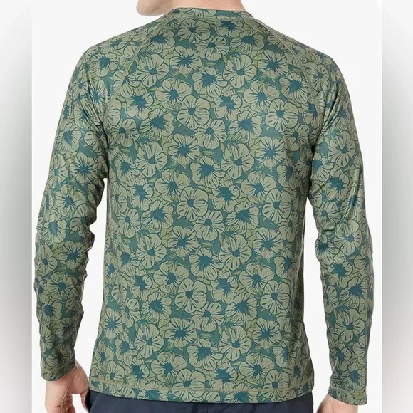 NEW| Amazon Essentials Men's Long-Sleeve Quick-Dry UPF 50 Swim Tee - Picture 7 of 7